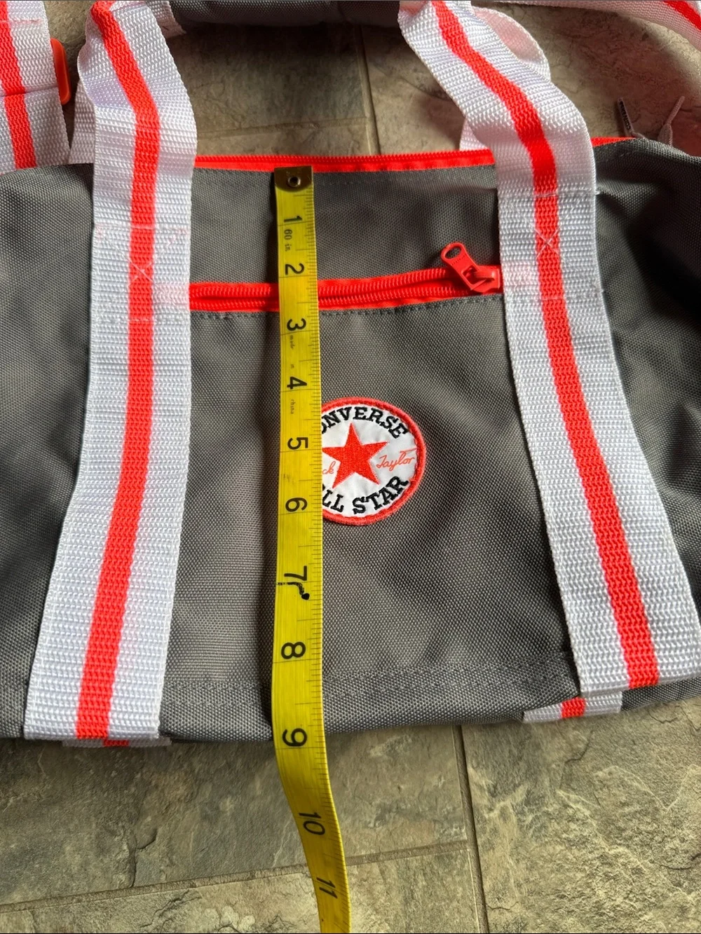 Converse Gray/Orange small duffle